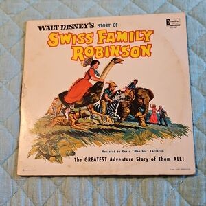 Walt Disney's Story of Swiss Family Robinson Vinyl Record
